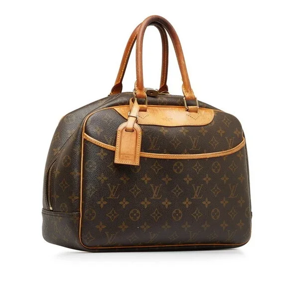 Louis Vuitton Monogram Deauville Canvas Handbag M47270 in Good condition